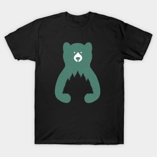 cute bear hugging trees T-Shirt